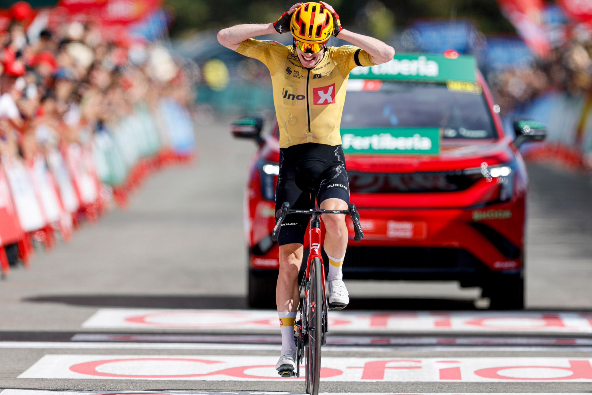 VUELTA A ESPAÑA 2026 - 7^ TAPPA: DOPPIETTA NORVEGESE PER ONORARE IL RE